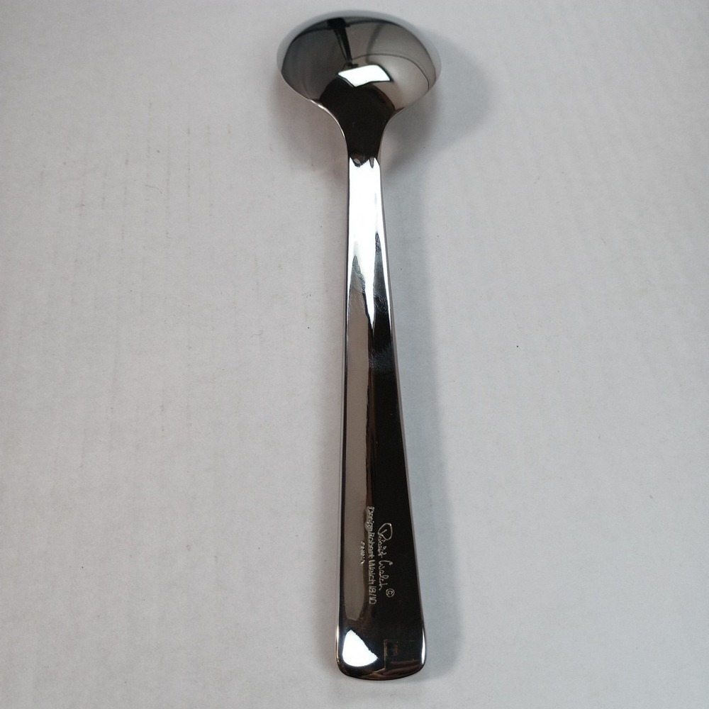 Robert Welch MERIT MIRROR 18/10 Sugar Spreader Serving Spoons Fork 5 pieces - Picture 6 of 15